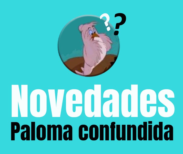 Novedades Paloma confundida